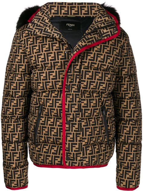 brown fendi coat|fendi jogging suit for men.